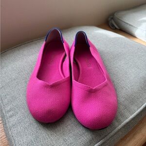 Bright Pink Slip-On Shoes